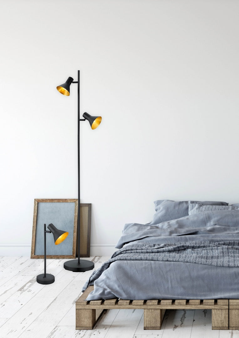 NINA | Table lamp | Black | Metal