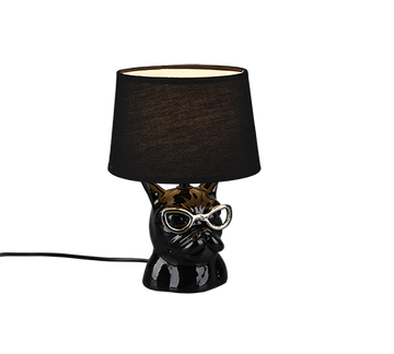 DOSY | Table lamp | Black | Ceramic