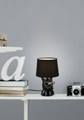 DOSY | Table lamp | Black | Ceramic