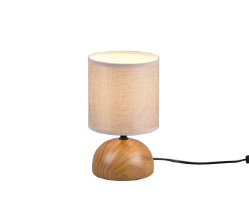 LUCI | Table lamp | Wood imitation | Ceramic