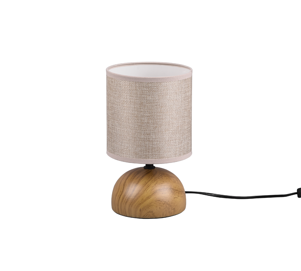 LUCI | Table lamp | Wood imitation | Ceramic