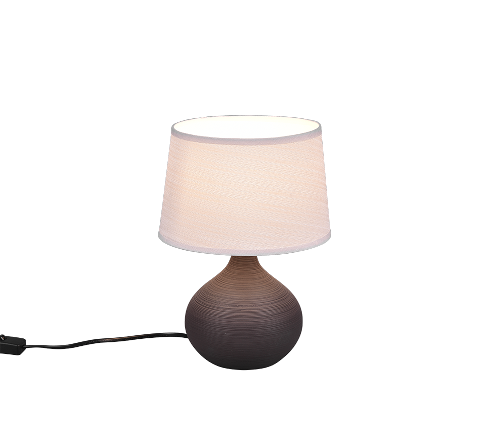 MARTIN | Table lamp | Brown | Ceramic