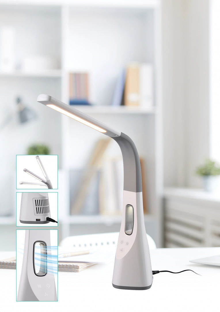 VENTO | Table lamp | White | Plastic