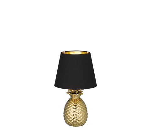 PINEAPPLE | Table lamp | Gold | Ceramic