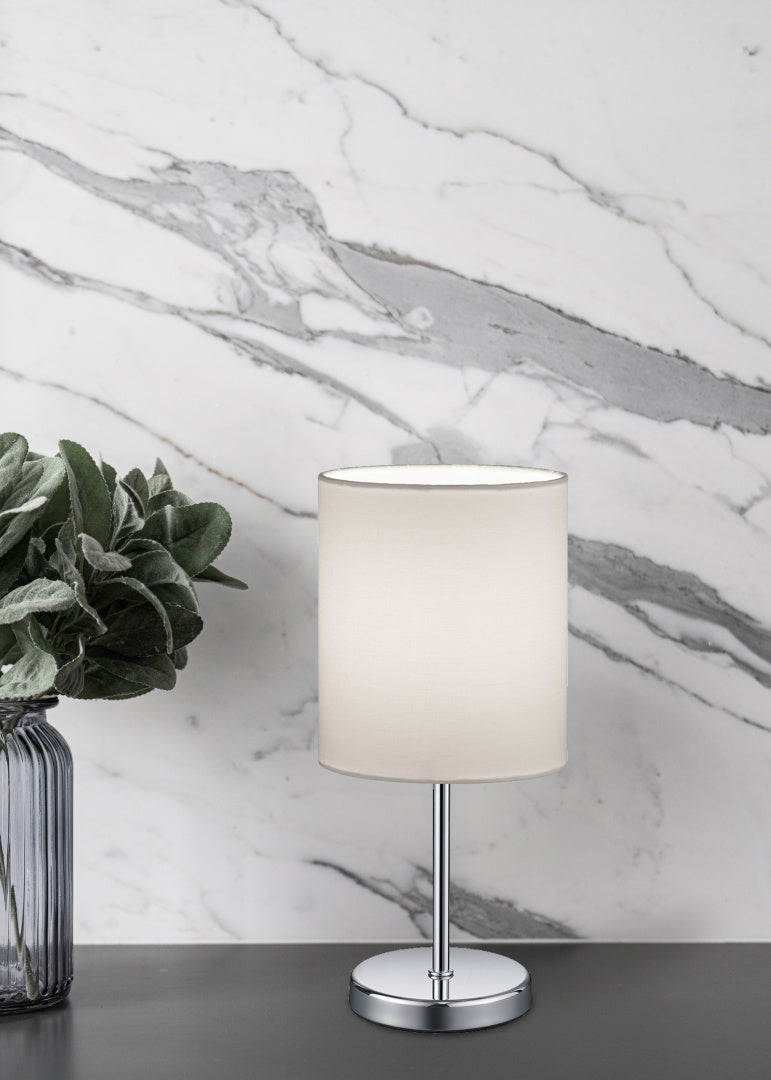 JERRY | Table lamp | Chrome | Metal