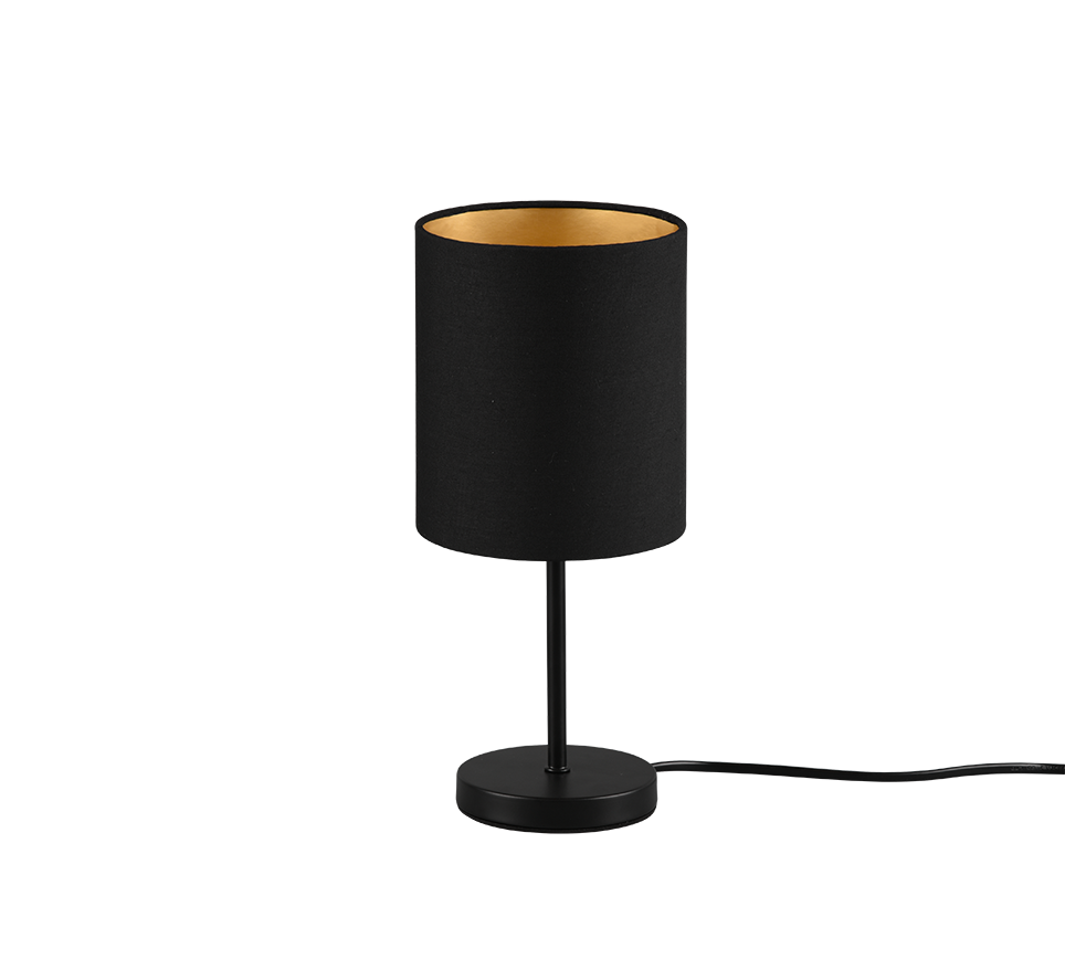 JERRY | Table lamp | Schwarz-Gold | Metal