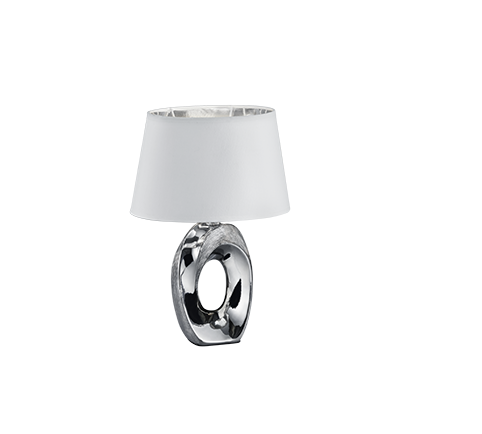 TABA | Table lamp | Silver | Ceramic