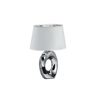 TABA | Table lamp | Silver | Ceramic