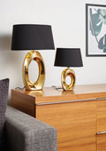 TABA | Table lamp | Gold | Ceramic