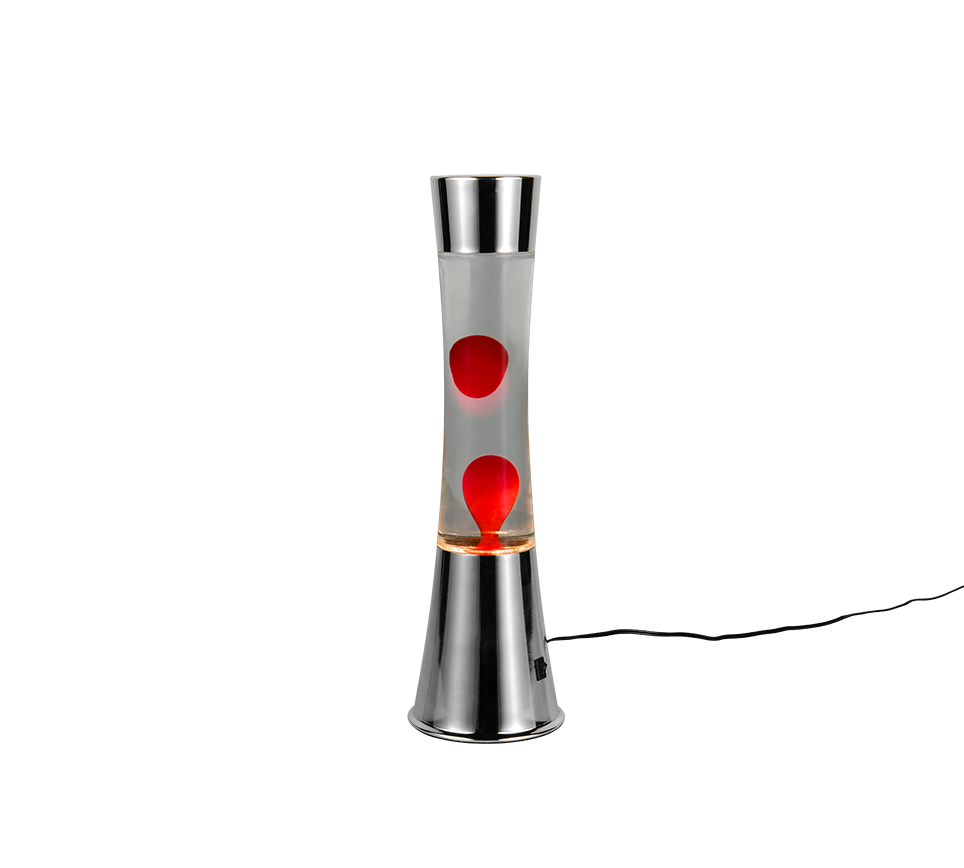 ETNA | Lava lamp | Silver | Glass