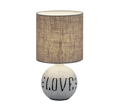 ESNA | Table lamp | Grey | Ceramic