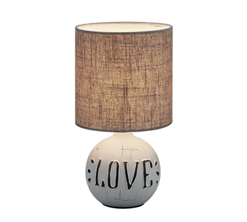 ESNA | Table lamp | Grey | Ceramic
