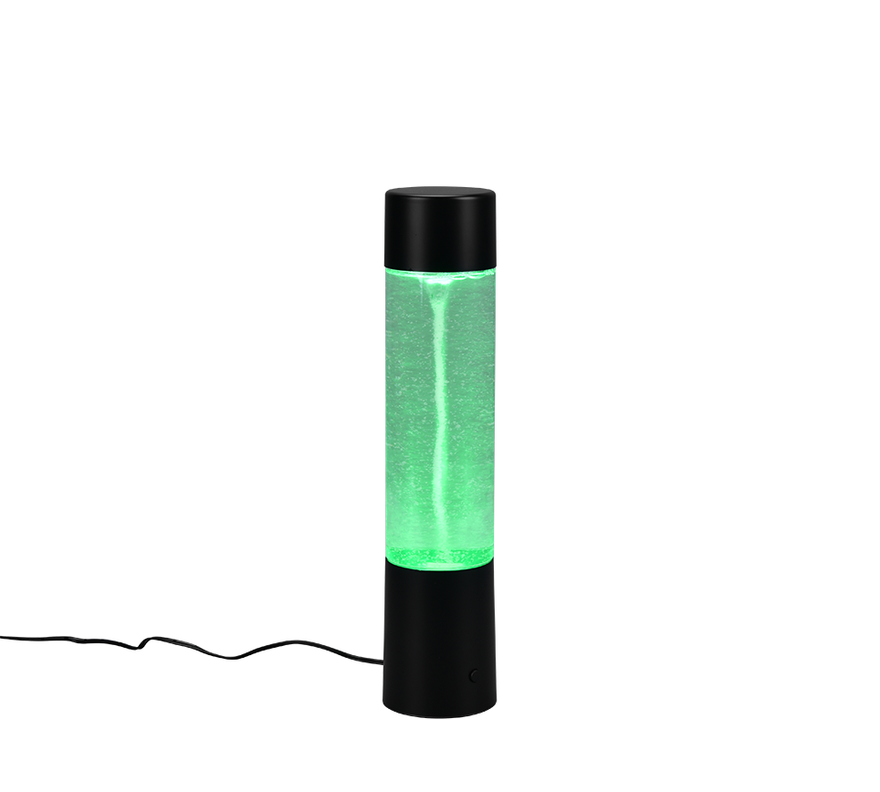 TORNADO | Table lamp | Black mat | Plastic