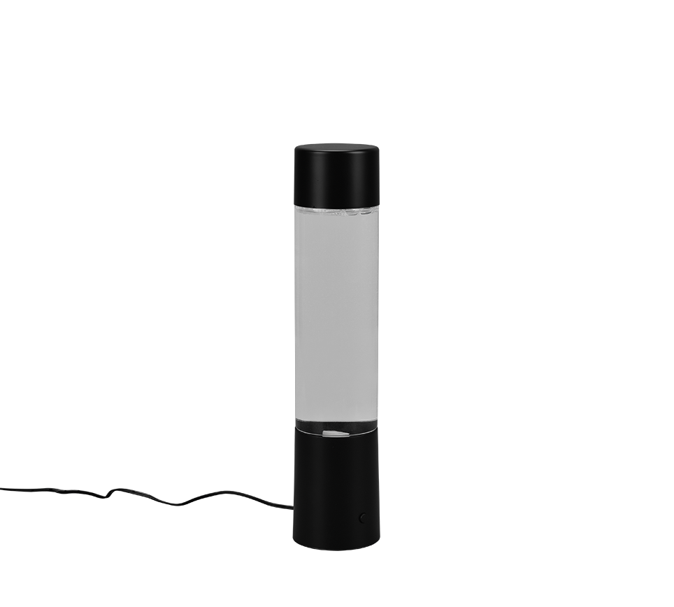 TORNADO | Table lamp | Black mat | Plastic