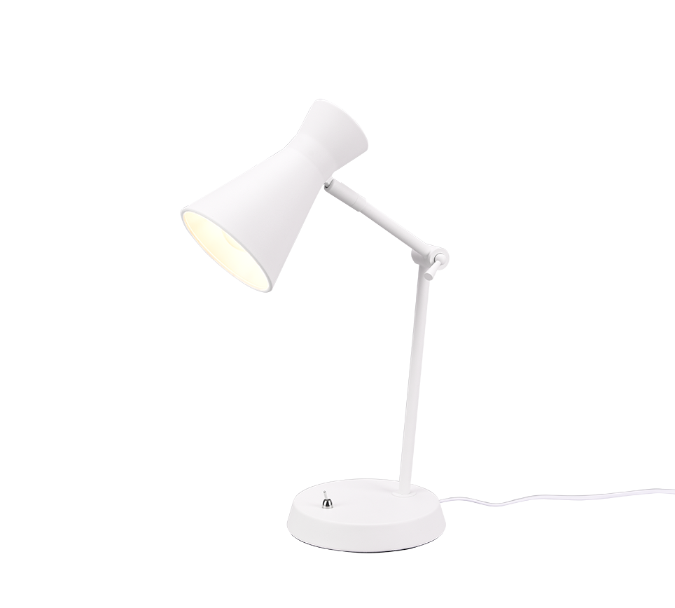 ENZO | Table lamp | White mat | Metal