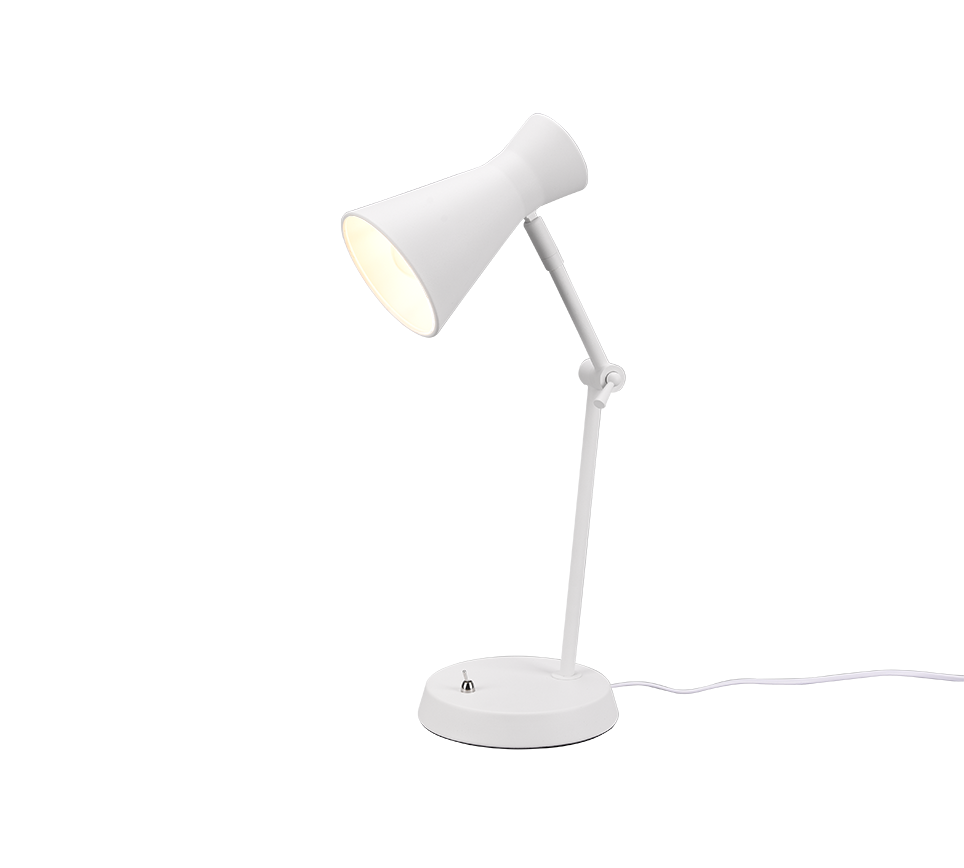 ENZO | Table lamp | White mat | Metal