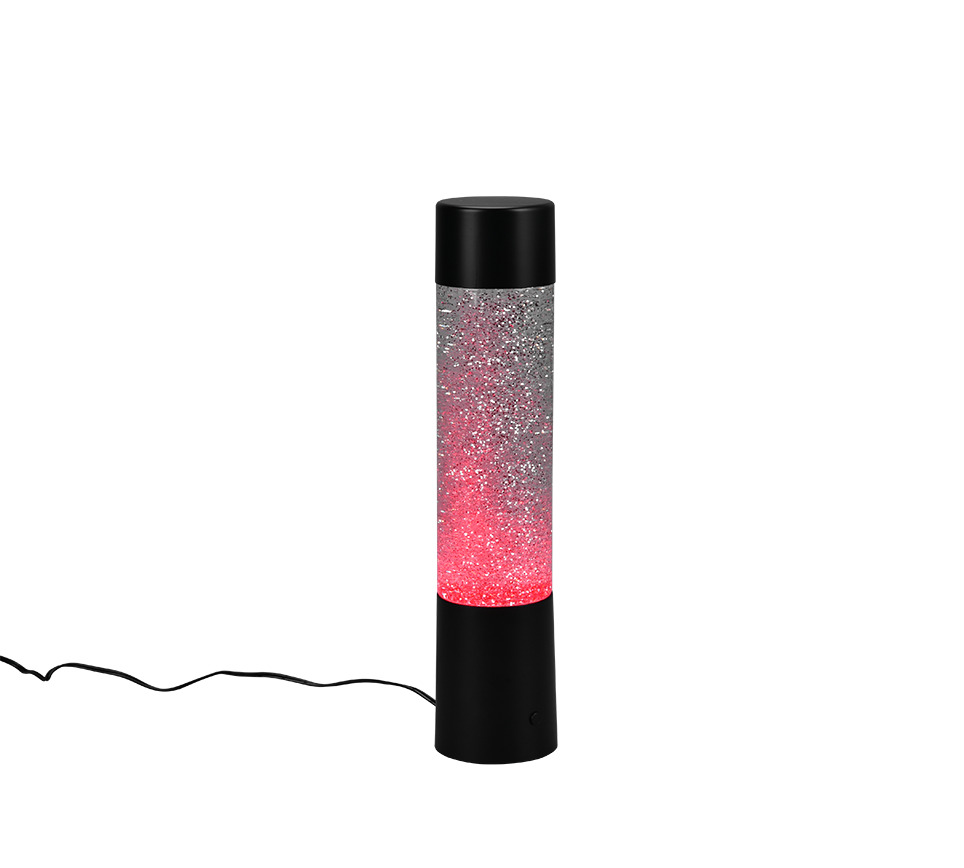 GLITTER | Table lamp | Black mat | Plastic