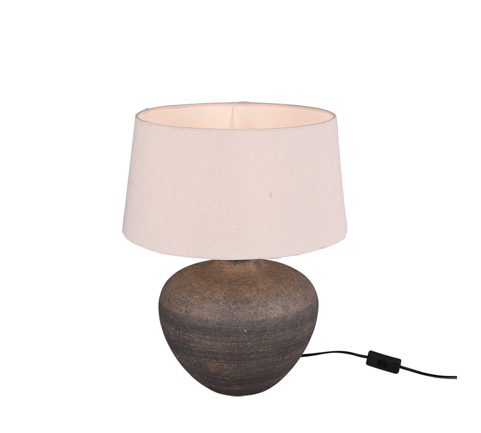 LOU | Table lamp | Brown | Ceramic