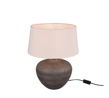 LOU | Table lamp | Brown | Ceramic