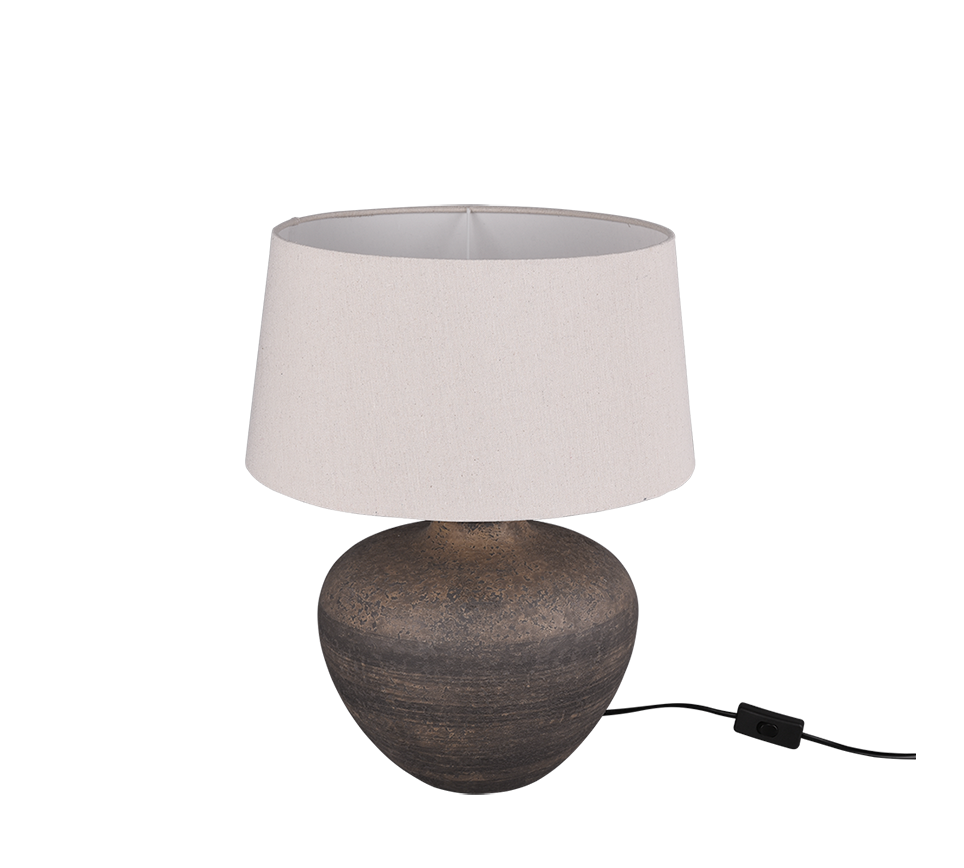 LOU | Table lamp | Brown | Ceramic