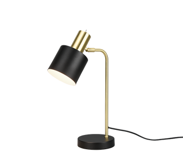 ADAM | Table lamp | Schwarz-Gold | Metal