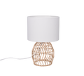 RIKE | Table lamp | Natural finish | Rattan meshwork