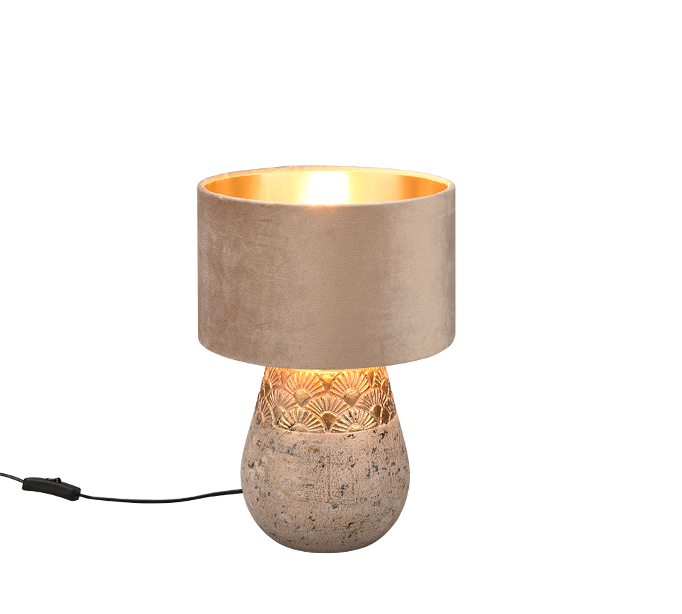 KIRAN | Table lamp | Grey | Ceramic