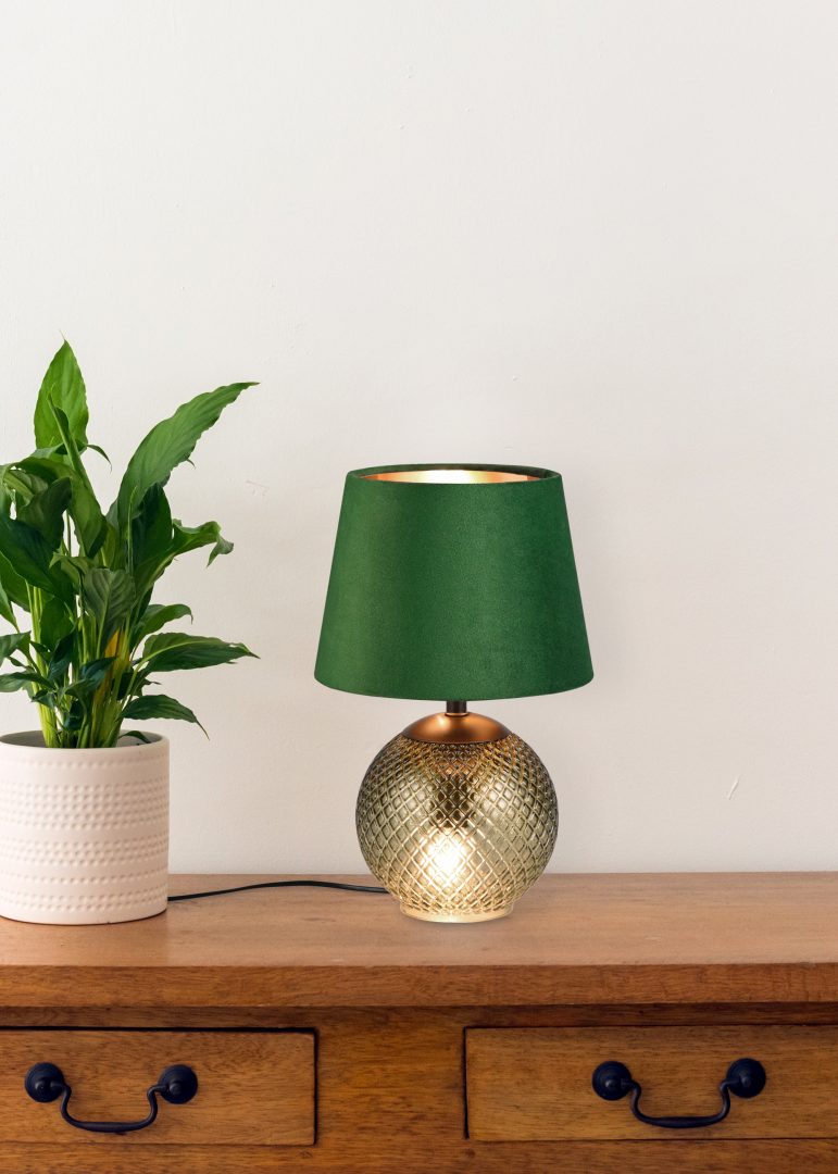 JONNA | Table lamp | Green | Glass