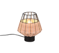 BORKA | Table lamp | Natural finish | Rattan meshwork