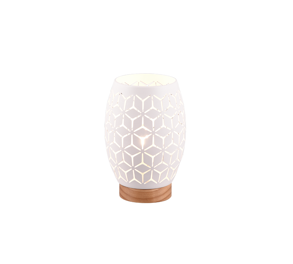 BIDAR | Table lamp | White mat | Metal