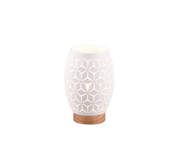 BIDAR | Table lamp | White mat | Metal