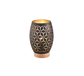 BIDAR | Table lamp | Schwarz-Gold | Metal