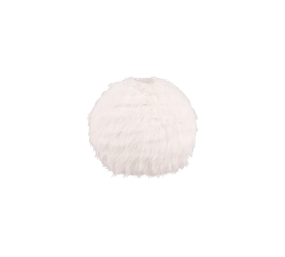FURRY | Table lamp | White | Synthetik Plüsch