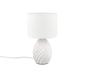 MELVA | Table lamp | White mat | Ceramic