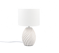 MELVA | Table lamp | White mat | Ceramic