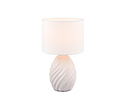 MELVA | Table lamp | White mat | Ceramic