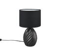 MELVA | Table lamp | Black mat | Ceramic