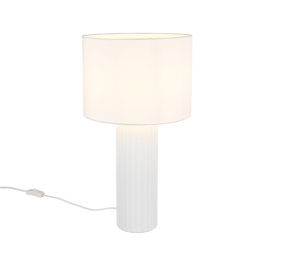 BLAIR | Table lamp | White mat | Ceramic