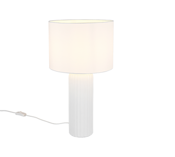 BLAIR | Table lamp | White mat | Ceramic