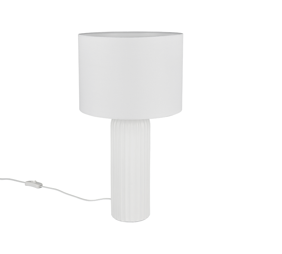 BLAIR | Table lamp | White mat | Ceramic