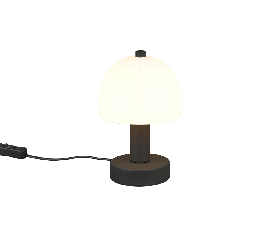 GLENN | Table lamp | Black mat | Metal