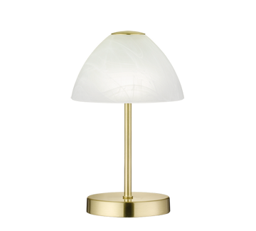 QUEEN | Table lamp | Brass mat | Metal