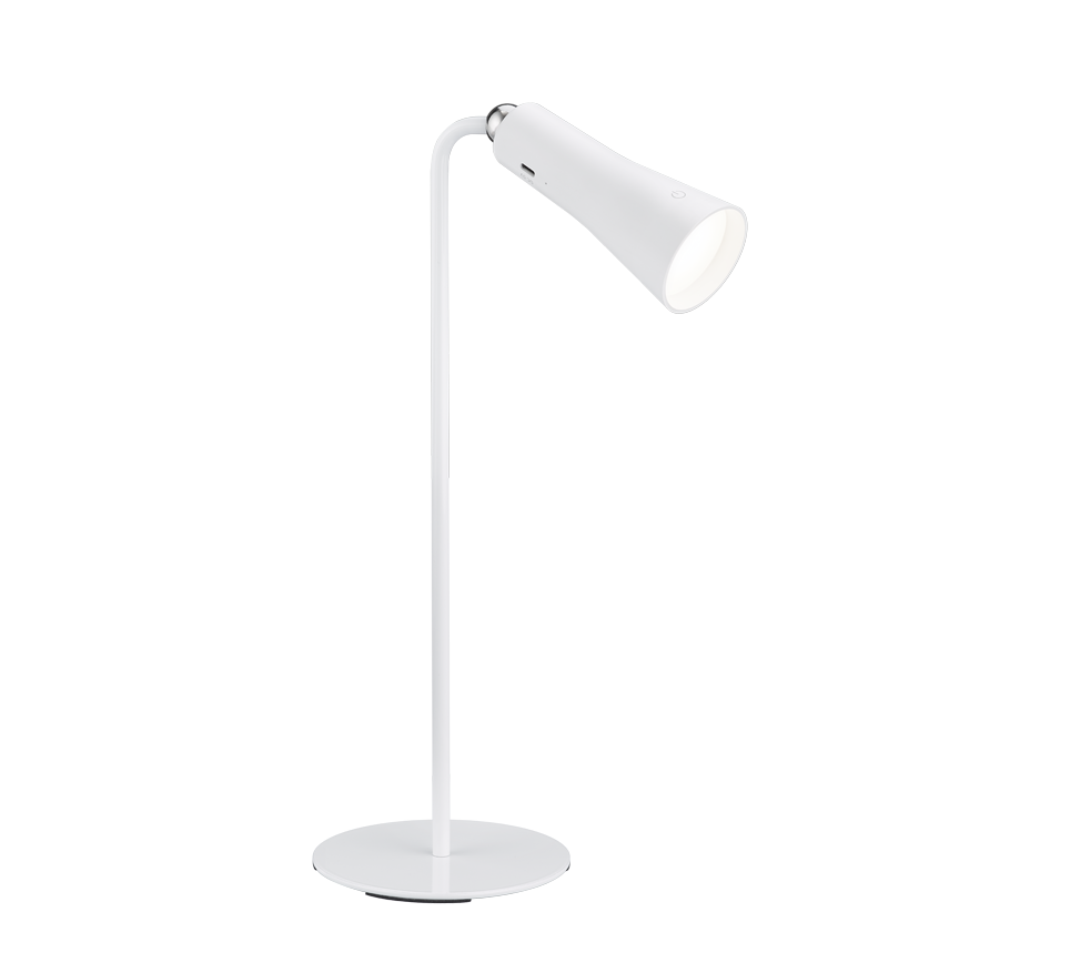 MAXI | Table lamp | White mat | Metal