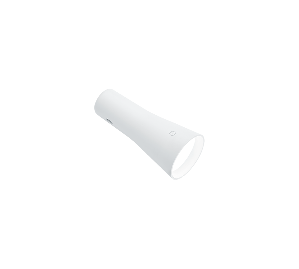 MAXI | Table lamp | White mat | Metal