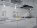 MAXI | Table lamp | White mat | Metal