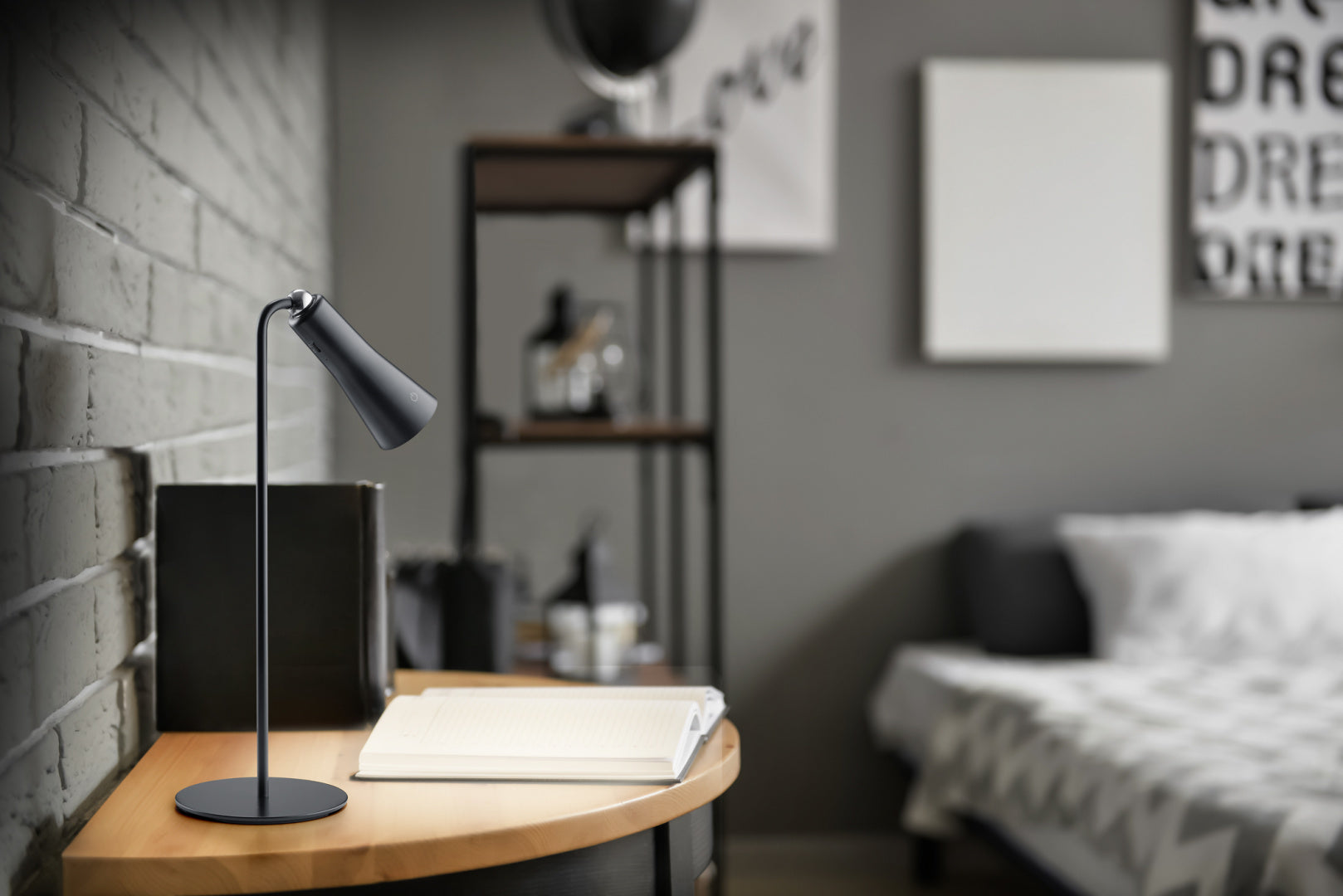 MAXI | Table lamp | Black mat | Metal