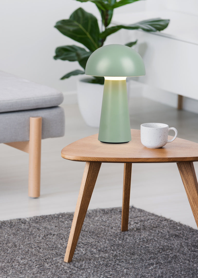 LENNON | Table lamp | Pistaziengrün | Plastic