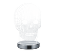 SKULL | Table lamp | Chrome | Metal
