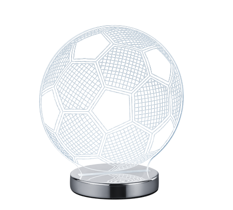 BALL | Table lamp | Chrome | Metal