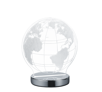 GLOBE | Table lamp | Chrome | Metal